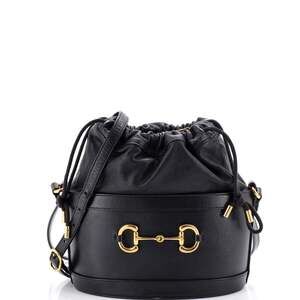 Gucci Horsebit Bucket Crossbody Bag #255123G95B